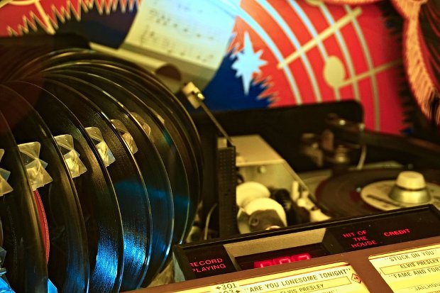 Swing Vinyl Schallplatten Jukebox Retro Stock