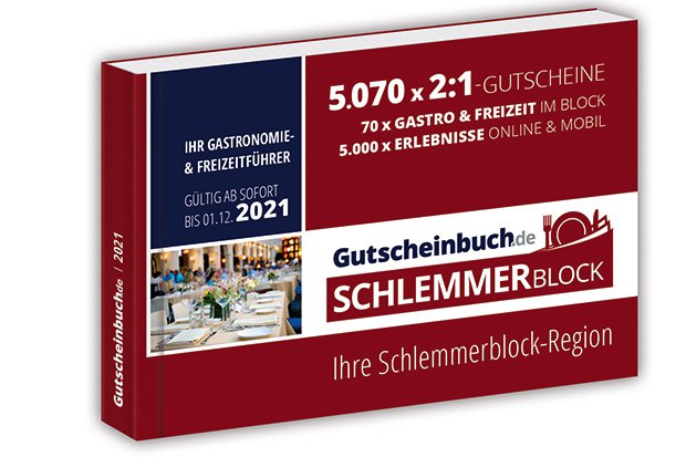 Gutscheinbuch.de Schlemmerblock 2021