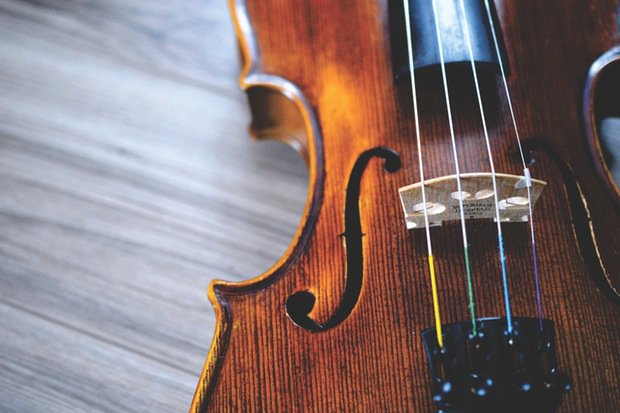 Musik Classic Geige Stock
