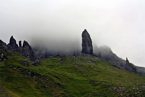 Berge Schottland Kelten Irland Natur Neben Stock
